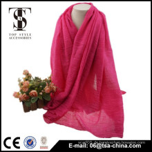Mode junge Frauen drucken Rose roten Schal